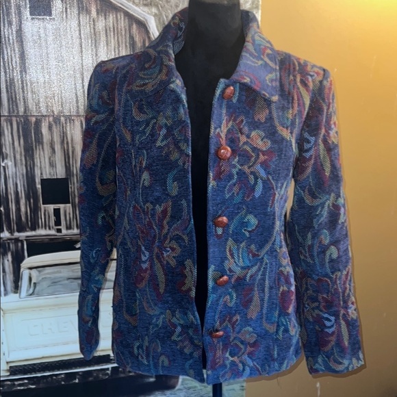 Serengeti Jackets & Blazers - Women's Multicolor Patterned Jacket